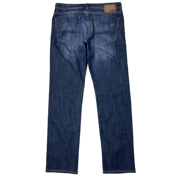MAVI Men’s Zach Straight Leg Dark Wash Stretchy Jeans Size 36x33 (J4) - Picture 2 of 9